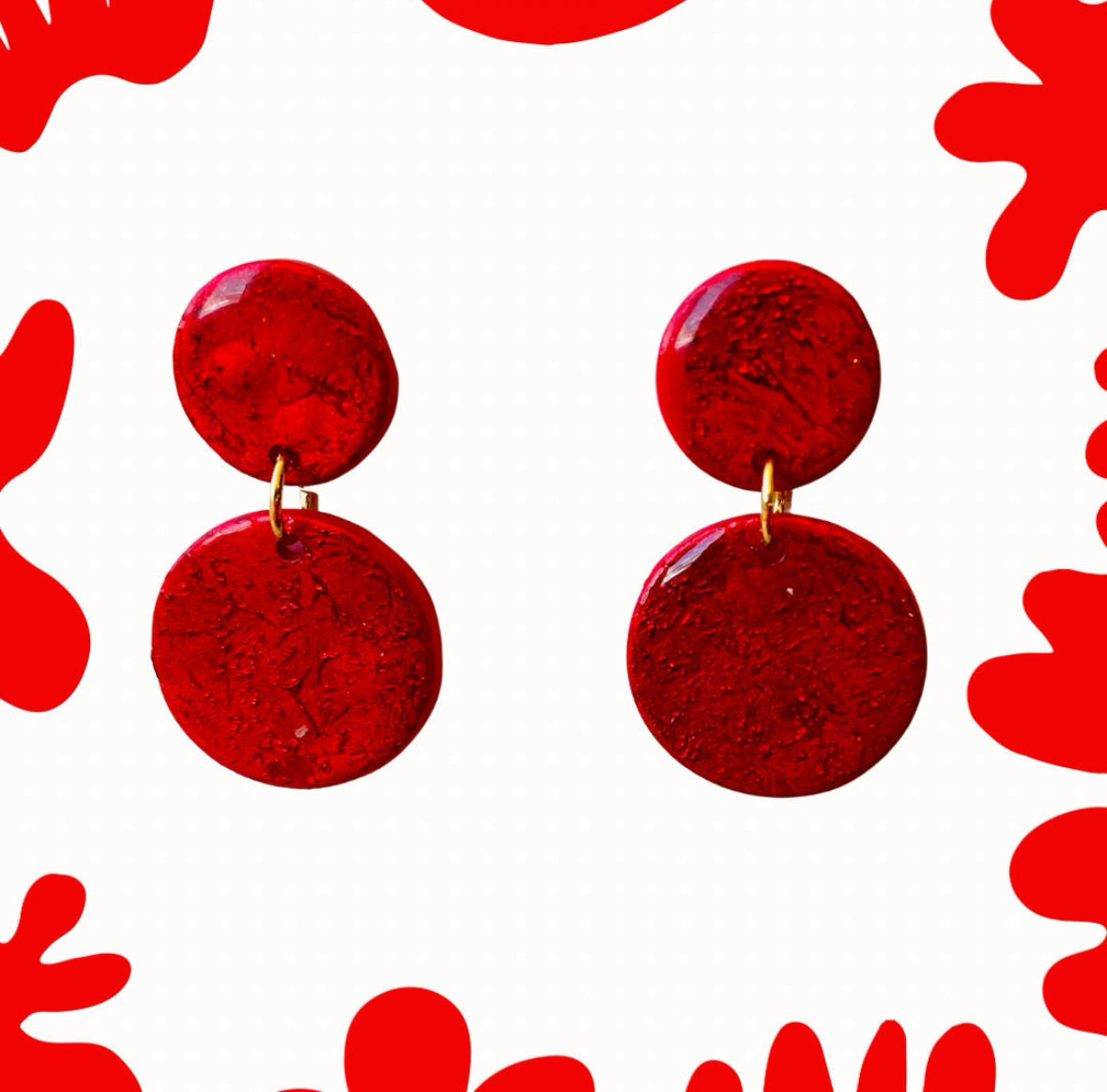MURANO Purple Statement small earrings, Bright and Vibrant accessory for a pop of colour, Perfect purple for Sagittarius gifts