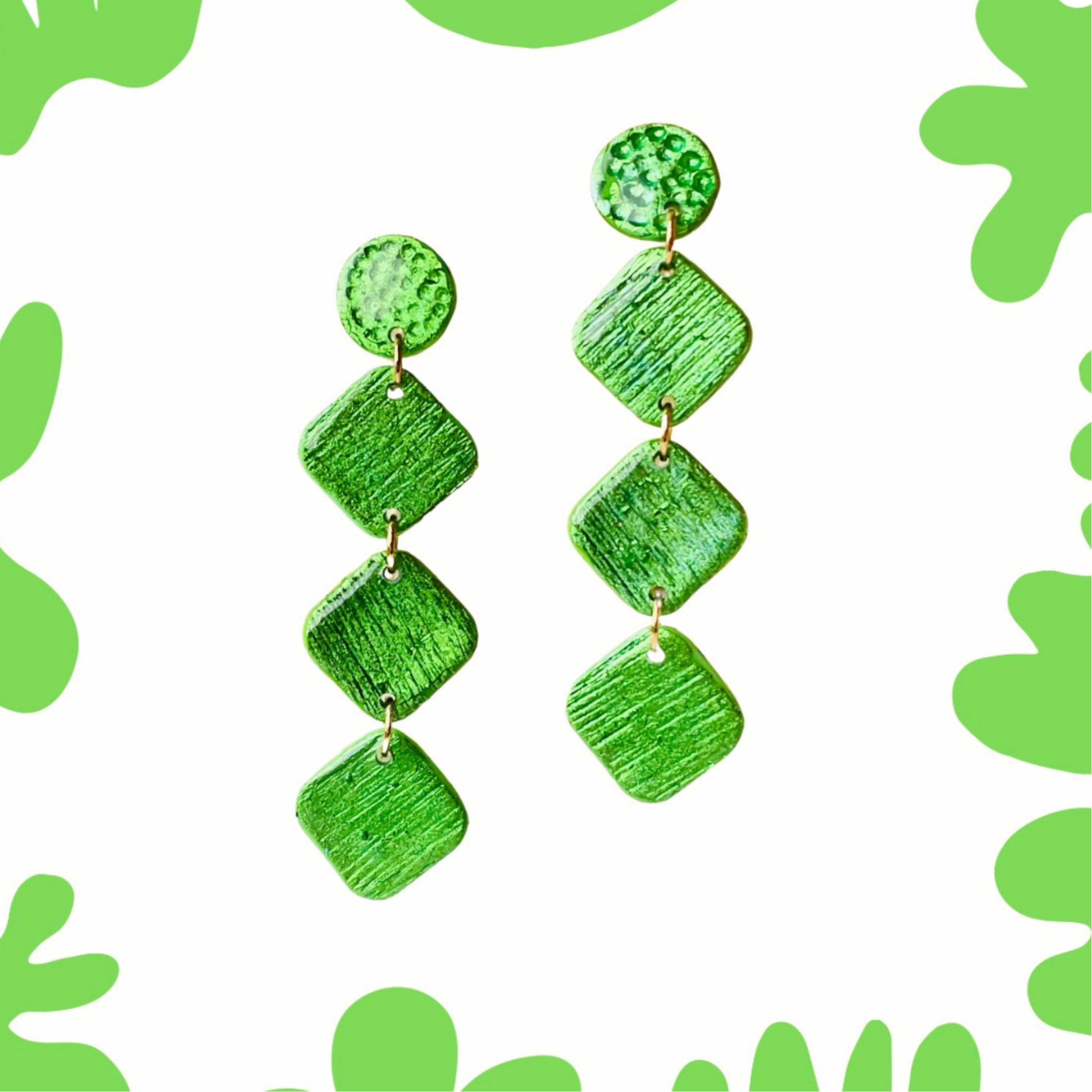 For those with a daring spirit (and a love for green), these long CACTUS earrings are the perfect statement piece!&nbsp;
Handmade with a unique style, they're a bold accessory that's sure to catch the eye. Plus, they make a great gift for your fellow Pisces and Virgo pals. So don't be shy - embrace your bold side and rock these earrings with pride!&nbsp;
And let's not forget about your maximalist friend - these earrings are just what they need to complete their maximalist look!
MySaraJewellery