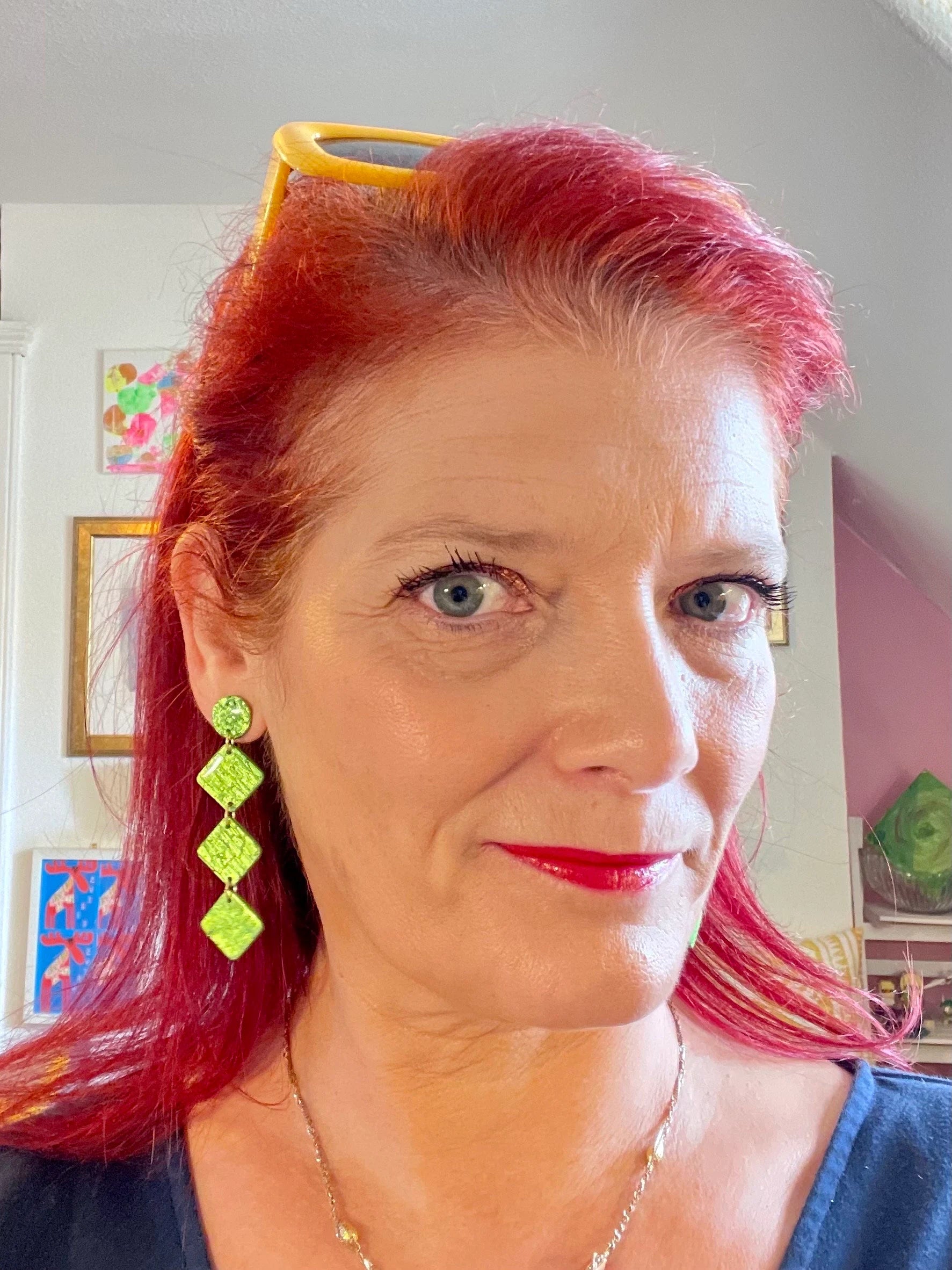 For those with a daring spirit (and a love for green), these long CACTUS earrings are the perfect statement piece!&nbsp;
Handmade with a unique style, they're a bold accessory that's sure to catch the eye. Plus, they make a great gift for your fellow Pisces and Virgo pals. So don't be shy - embrace your bold side and rock these earrings with pride!&nbsp;
And let's not forget about your maximalist friend - these earrings are just what they need to complete their maximalist look!
MySaraJewellery