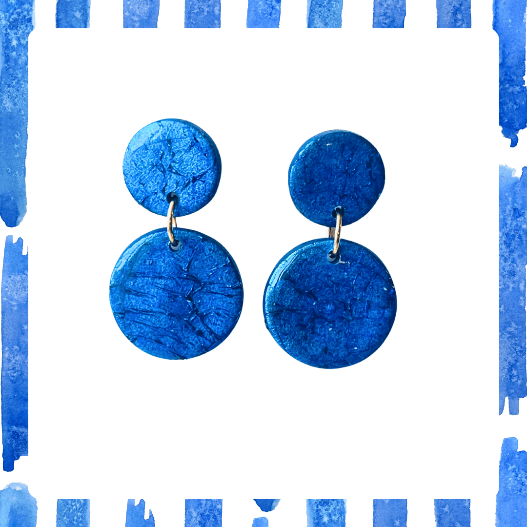 MURANO - Silver earrings